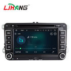 With Steering Wheel Control Vw Jetta Dvd Player , Android 7.1 In Dash Car Dvd Player